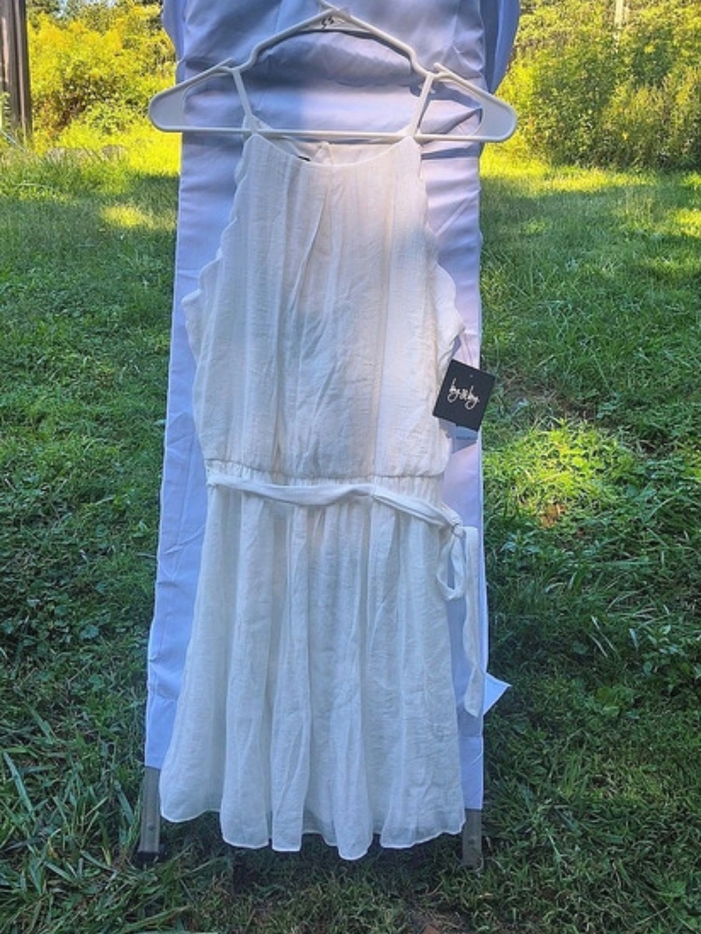 Free People Beachside Maxi Dress Maxi Dress White Large NWT